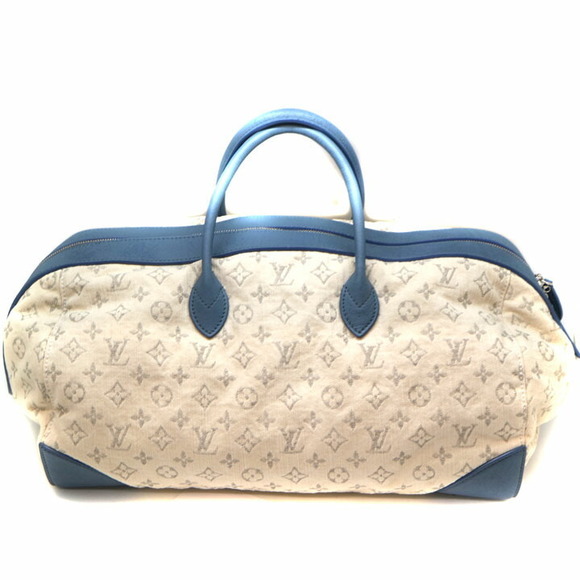 Louis Vuitton Speedy Monogram GM Bag Round Denim 2WAY - Picture 1 of 9